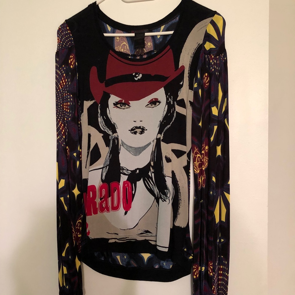 Custo Barcelona Blouse - long sleeve Shirt .